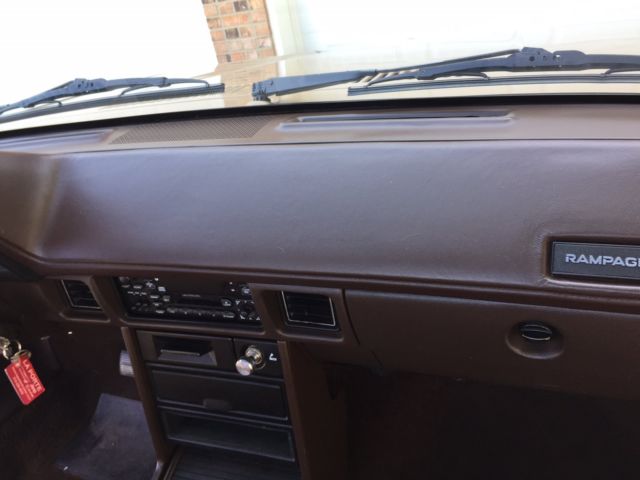 1984 Gold Dodge Other Pickups