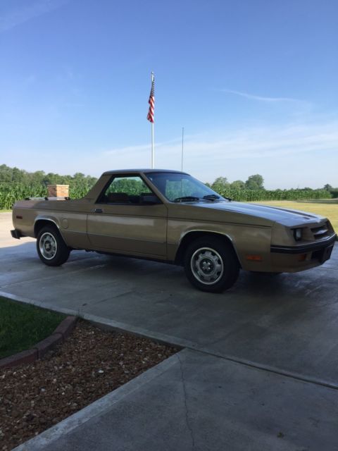 1984 Gold Dodge Other Pickups