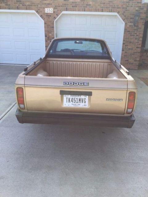 1984 Gold Dodge Other Pickups