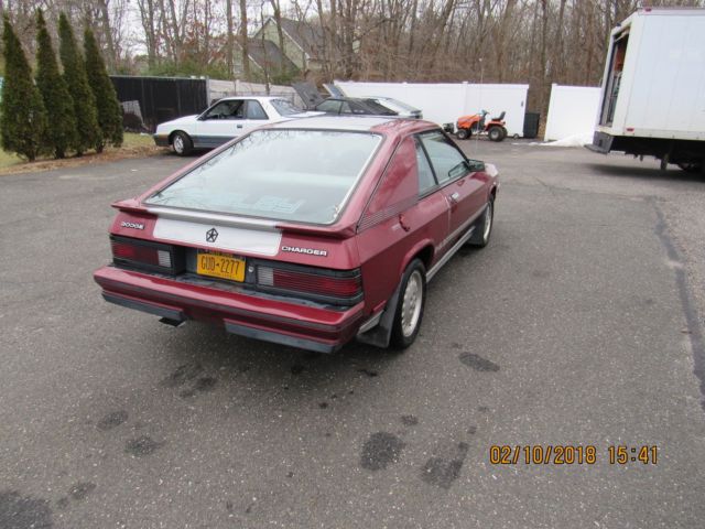 1985 RED Dodge Charger COUPE