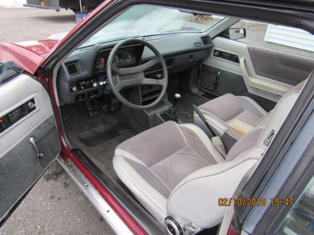 1985 RED Dodge Charger COUPE