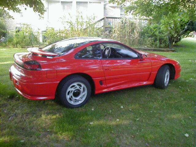 1992 Red Dodge Stealth Hatchback