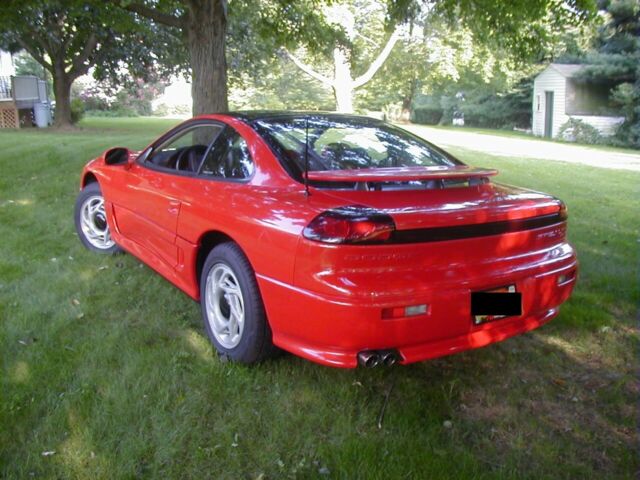 1992 Red Dodge Stealth Hatchback