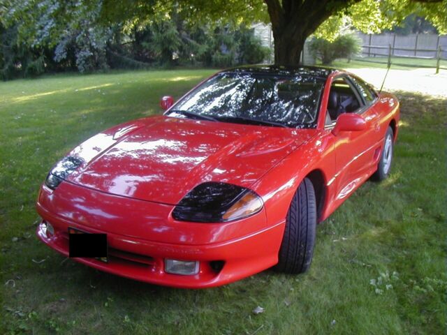 1992 Red Dodge Stealth Hatchback