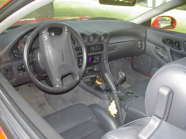 1992 Red Dodge Stealth Hatchback