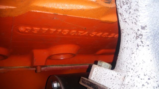 1970 burnt orange Dodge Challenger