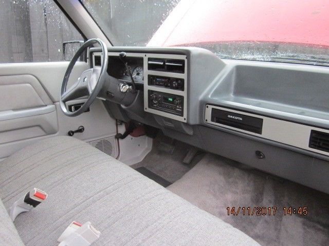 1988 Red Dodge Other Pickups Short bed 1/2 ton standard cab