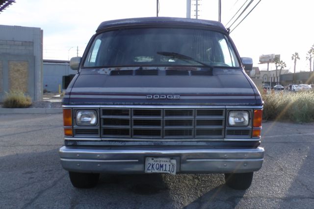 1988 Blue Dodge Ram Van Van Camper