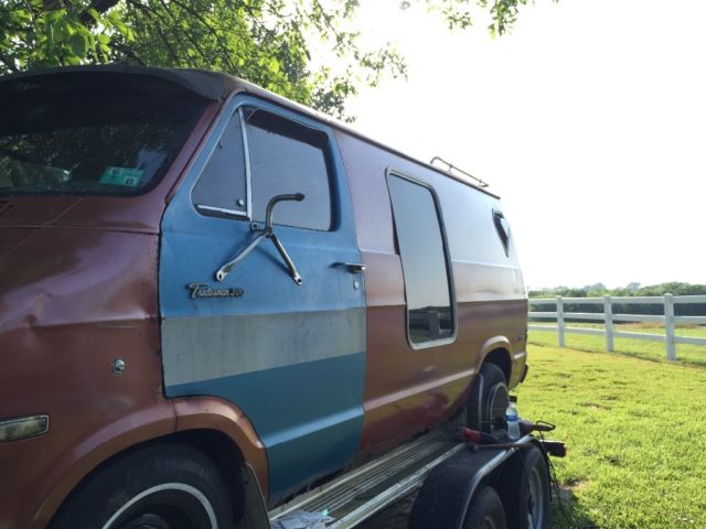 1984 Pearl White Dodge Ram Van HSCRT