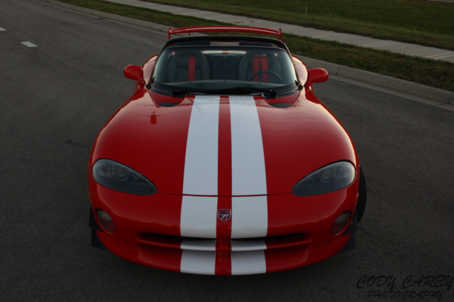 1994 Red Dodge Viper Convertible