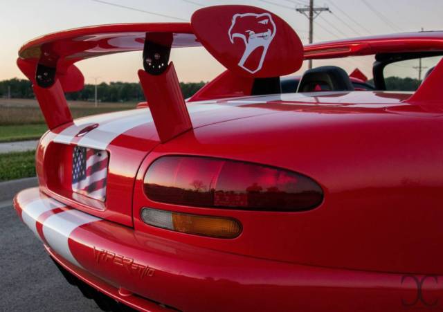 1994 Red Dodge Viper Convertible