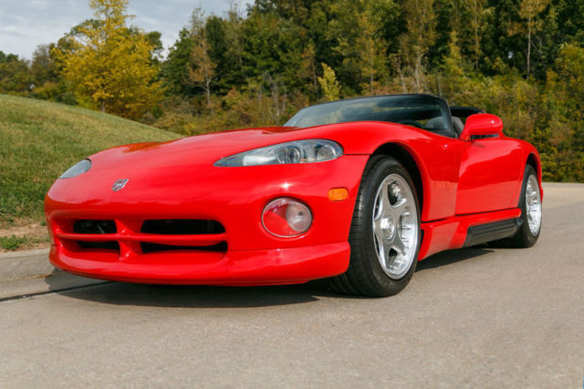 1993 Red Dodge Viper Roadster