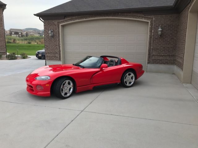 1994 Red Dodge Viper Convertible