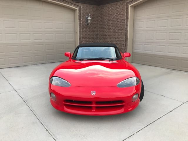 1994 Red Dodge Viper Convertible