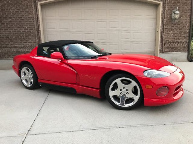 1994 Red Dodge Viper Convertible