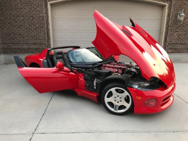 1994 Red Dodge Viper Convertible