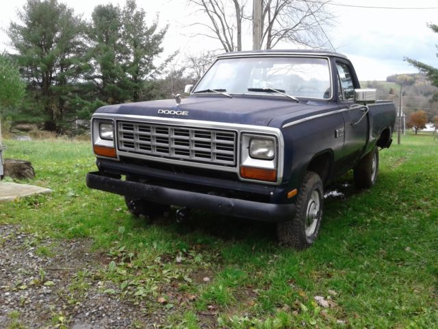 1984 Blue Dodge Other Pickups Pick up