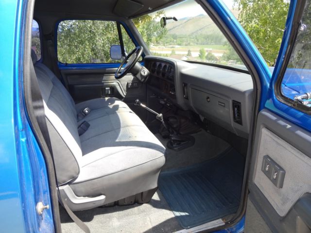 1993 Blue Dodge Other Extended Cab Pickup