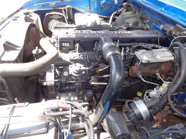 1993 Blue Dodge Other Extended Cab Pickup