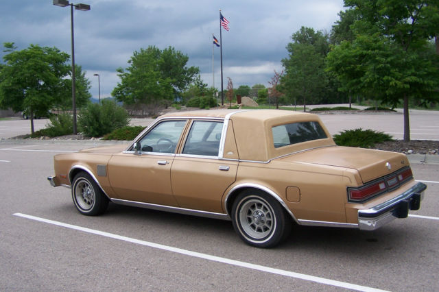 1982 Gold Chrysler New Yorker Sedan