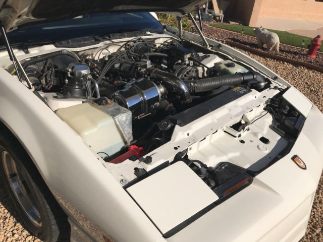 1989 White Pontiac Firebird Coupe