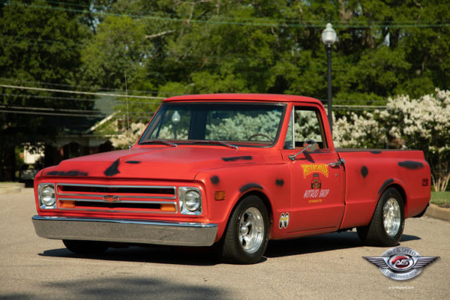 1968 Red Chevrolet C10 Pickup (Truck)