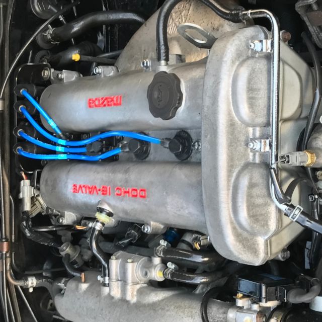 1993 Black Mazda MX-5 Miata Convertible