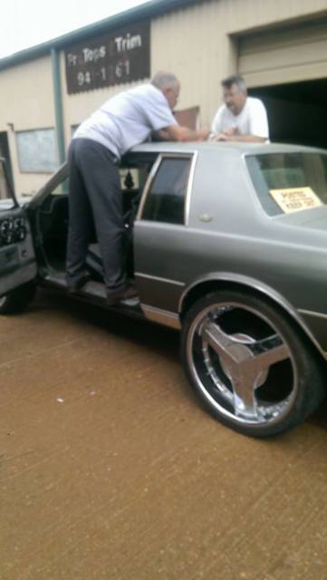 1984 two tone gray Chevrolet Capriceold Coupe