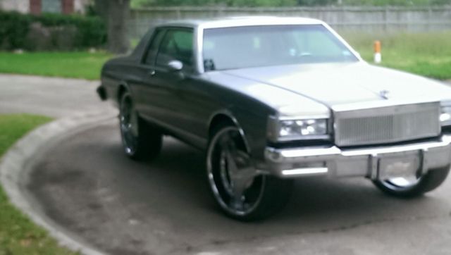 1984 two tone gray Chevrolet Capriceold Coupe