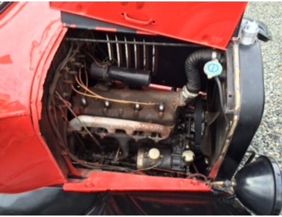 1925 Red Ford Model T