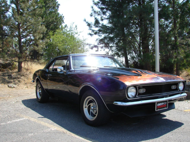 1967 Black Chevrolet Camaro Coupe