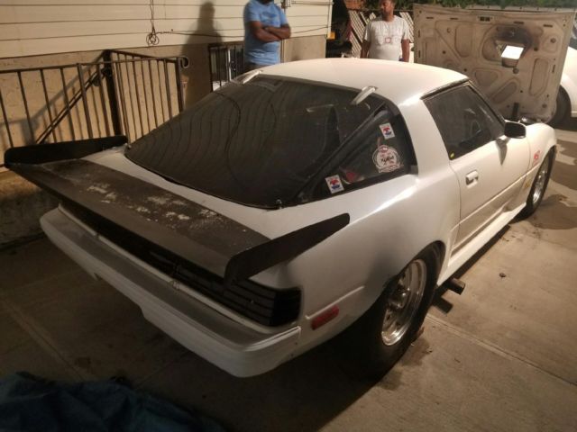 1980 white Mazda RX-7