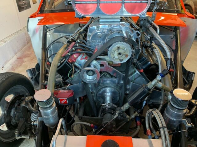 1965 Orange Ford Mustang