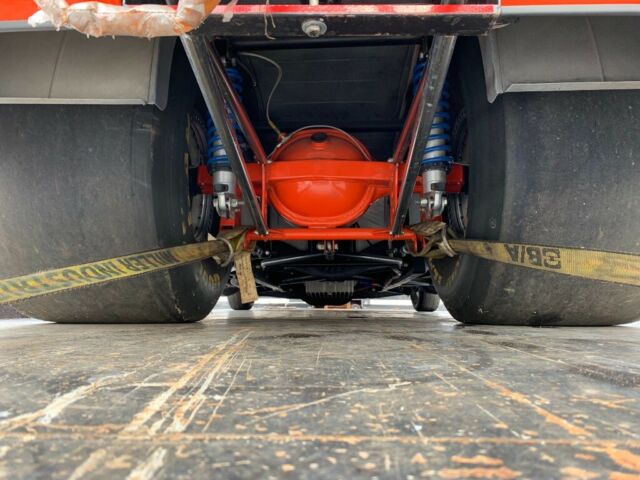 1965 Orange Ford Mustang