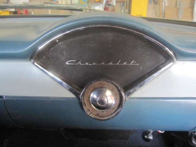 1955 Metallic Blue Chevrolet Bel Air/150/210 Sedan