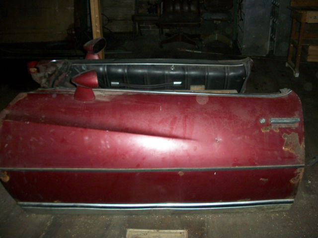 1974 Burgundy Chevrolet Monte Carlo 2 door