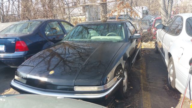 1990 Black Buick Reatta Coupe