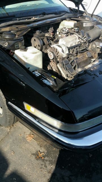 1990 Black Buick Reatta Coupe