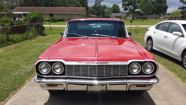 1964 Red Chevrolet Impala Coupe