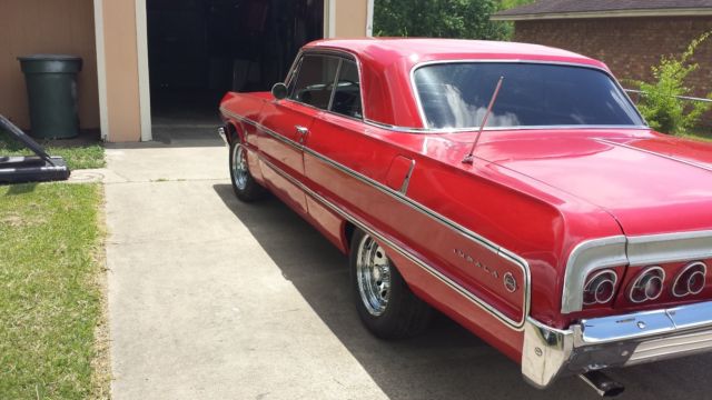 1964 Red Chevrolet Impala Coupe