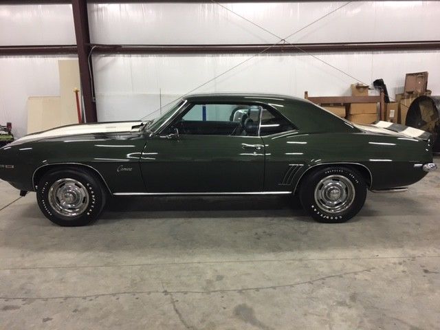 1969 Green Chevrolet Camaro
