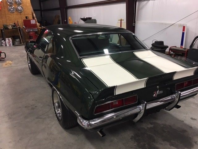 1969 Green Chevrolet Camaro