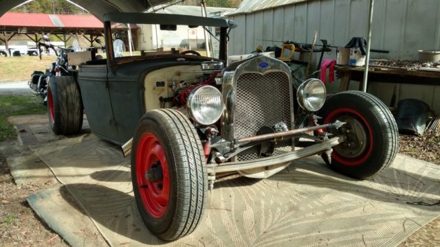1931 Black Ford Model A Pickup