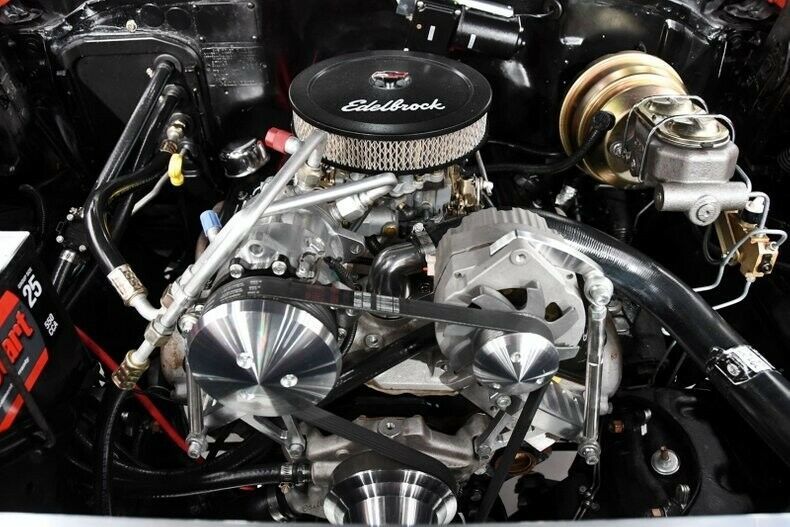 1957 Red Chevrolet Bel Air/150/210 Hardtop