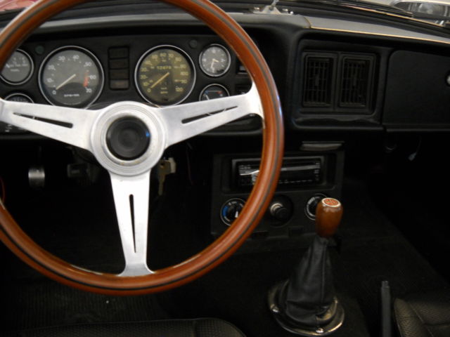 1977 Red MG MGB Convertible