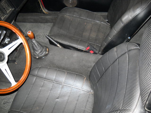 1977 Red MG MGB Convertible