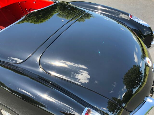 1957 Black Chevrolet Corvette Convertible