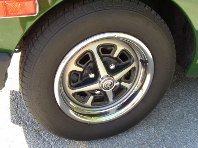 1977 Brooklands Green MG MGB Convertible