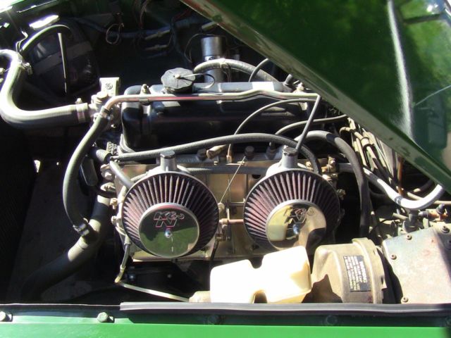 1977 Brooklands Green MG MGB Convertible