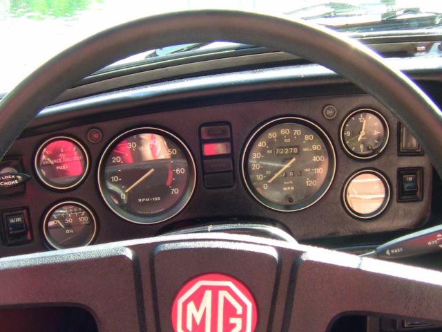 1977 Brooklands Green MG MGB Convertible